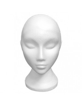 Display Head Female (High Density Polystyrene) - White