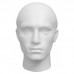 Display Head Male (High Density Polystyrene) - White