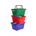 PLASTIC SHOPPING BASKETS - 21 LITRE