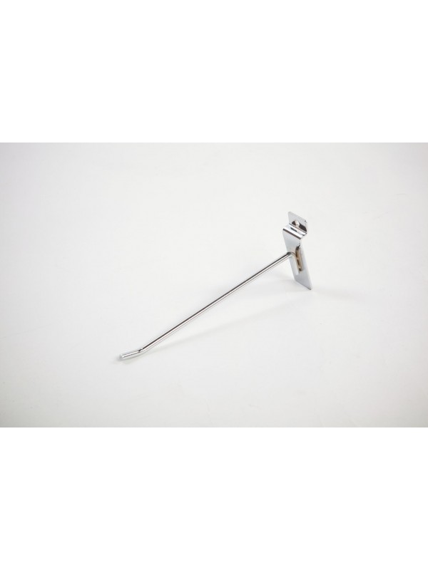 Slatwall Hook Single Prong 200mm (8")