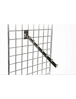 Gridwall Seven Ball Waterfall Arm - Chrome