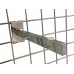 Gridwall Glass Shelf Brackets 250mm - Chrome