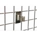 Gridwall One Notch Bracket - Chrome