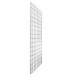 Gridwall Panel 2440 W x 610mm W (8') - Chrome