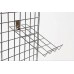 Gridwall Shirt Easel - Chrome