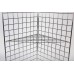 Gridwall Triangular Shelf - Chrome