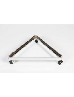 Gridwall Triangle Base - Chrome