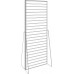 PVC Slatwall Freestanding Double Sided Unit - White