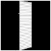 PVC Slatwall Exhibition Display - White