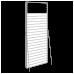 PVC Slatwall Freestanding Double Sided Unit - White