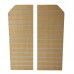 Slatted Promotional End Panels c/w 1 x Canted Corner (Pair)