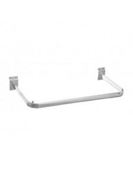 Slatwall D Rail 600mm FSO - Chrome