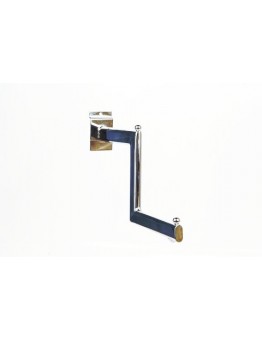 Slatwall Stepped Arm FSO - Chrome