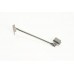 Slatwall Support Arm For D Rail - Chrome