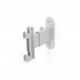 Luna Adjustable Wall Fix Bracket Small - Silver