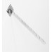 Wall Fix 12 Notched Arm - Chrome